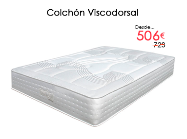 Colchón de Muelles Viscodorsal con un 30% de descuento en Colchones Valencia, tu tienda de Colchones en Silla y Madrid