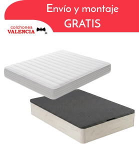 Pack oferta canapé + colchón en Valencia