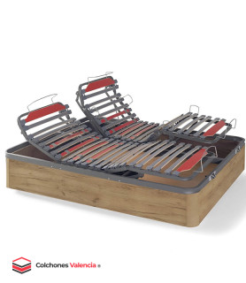 Canapé abatible de madera 2 somieres barato en Valencia