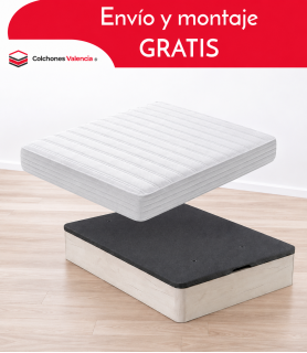 Pack oferta canapé + colchón en Valencia