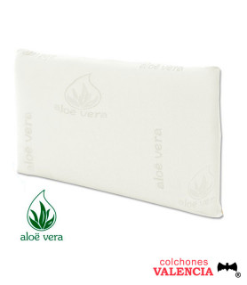 Almohada viscoelástica con aloe vera