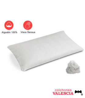 Almohada de copos viscoelástica