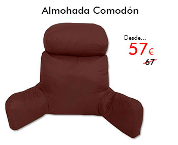 Almohada comodón con un 15% de descuento en Colchones Valencia, tu tienda de colchones en Silla